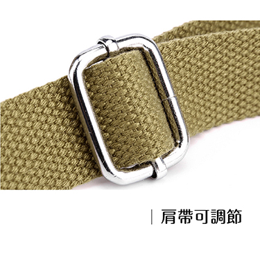 多隔層厚磅帆布兩用托特包細節